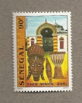 Sellos de Africa - Senegal -  Mercado Artesanal de Kermel