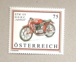 Sellos de Europa - Austria -  Motocicleta KTM 125