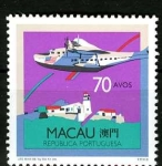 Sellos de Europa - Portugal -  Macau`89