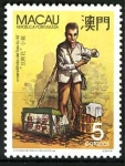 Stamps Portugal -  Macau`89