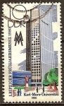 Stamps Germany -  Feria de primavera.Leipzig 1980