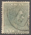 Stamps Cuba -  Alfonso XII