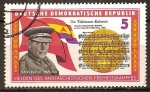 Stamps : Europe : Germany :  héroes de la lucha antifascista por la libertad"Hans Kahle 1899-1947"(DDR)