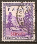 Stamps Pakistan -  Séptimo Aniv de la Independencia.Valle Kaghan .