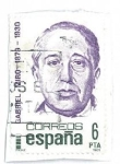 Stamps Spain -  Gabriel Miró