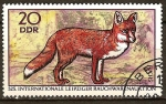 Stamps Germany -   Subasta internacional del tabaco de Leipzig: el zorro rojo(DD)