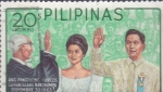 Stamps Philippines -  toma de posesion de presidente marcos