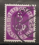 Stamps Germany -  REPUBLICA FEDERAL. 1ª Serie básica. Corneta postal.