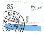 Stamps Portugal -  Madeira-barcos