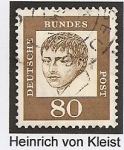 Stamps Germany -  Alemanes célebres