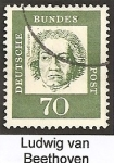 Stamps Germany -  Alemanes célebres