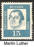 Stamps Germany -  Alemanes célebres