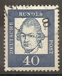 Stamps Germany -  Alemanes célebres