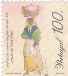 Stamps Portugal -  preta do mexilhao