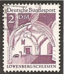 Stamps Germany -  Edificios históricos. 