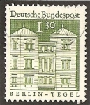 Stamps Germany -  Edificios históricos. 