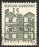 Stamps Germany -  Edificios históricos. 