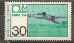 Stamps Germany -  Copa del mundo de fútbol.