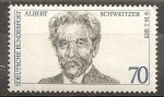 Stamps Germany -  Aniversario del nacimiento del Doctor Albert Schweitzer.