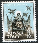 Sellos de Europa - Espa�a -  1405.-  L aniversario de la Aviación Española. Virgen de Loreto.