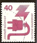 Stamps Germany -  Prevencion de accidentes