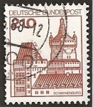 Stamps Germany -  Castillos de Alemania