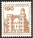 Stamps Germany -  Castillos de Alemania