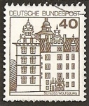 Stamps Germany -  Castillos de Alemania