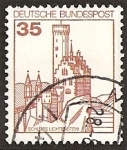 Stamps : Europe : Germany :  Castillos de Alemania