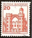 Stamps Germany -  Castillos de Alemania