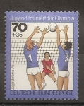 Stamps Germany -  Pro Juventud. Entrenamiento de jovenes para los juegos olímpicos.