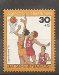 Stamps Germany -  Pro Juventud. Entrenamiento de jovenes para los juegos olímpicos.