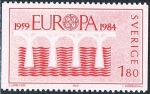 Sellos de Europa - Suecia -  EUROPA 1984. Y&T Nº 1252