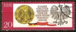 Stamps Germany -  20 años del Acuerdo de Görlitz en la frontera de la paz Oder-Neisse-DDR.