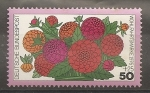 Stamps Germany -  Pro obras de beneficiencia. Flores de jardín.