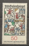 Stamps Germany -  Personajes de leyendas populares.