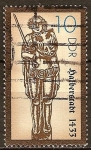 Stamps : Europe : Germany :   Roland estatua en Halberstadt, 1433-DDR 