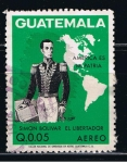 Sellos de America - Guatemala -  Simón Bolivar el Libertador.  América es mi Patria