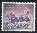 Stamps Spain -  1391-  IV centenario de la capitalidad de Madrid. Fuente de Cibeles.