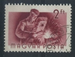 Stamps Hungary -  S1130 - Soldador