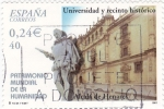 Stamps Spain -  patrimonio mundial de la humanidad-universidad y recinto histórico