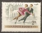 Stamps Hungary -  Campeonatos de Europa de patinaje sobre hielo.