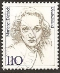 Stamps Germany -  Mujeres de la Historia de Alemania.