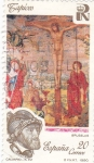 Stamps Spain -  Tapices-calvario-s.XVI