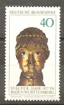 Stamps Germany -  Cabeza de Federico Barbarroja.