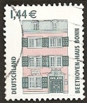 Stamps Germany -  Monumentos y curiosidades. Casa de L. van Beethoven, en Bonn.