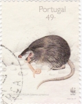 Stamps Portugal -  mofeta de agua