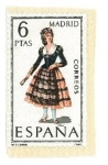 Stamps Spain -  Trajes - Madrid