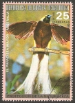 Stamps Equatorial Guinea -  El paradisea mayor de Australia