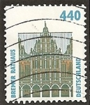 Stamps Germany -  Monumentos y curiosidades. Ayuntamiento de Breme.